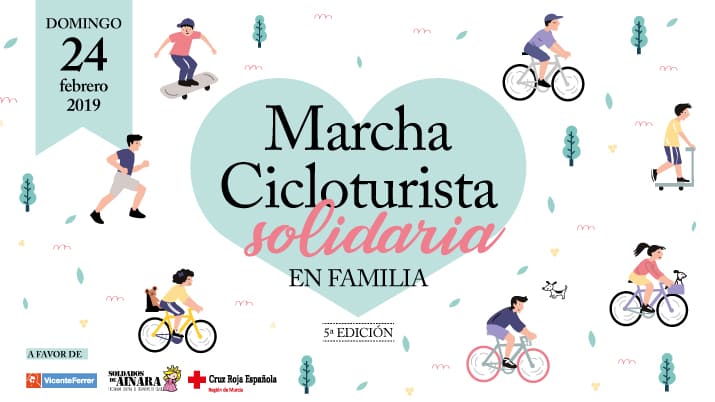 5ª Marcha Cicloturista Solidaria en familia