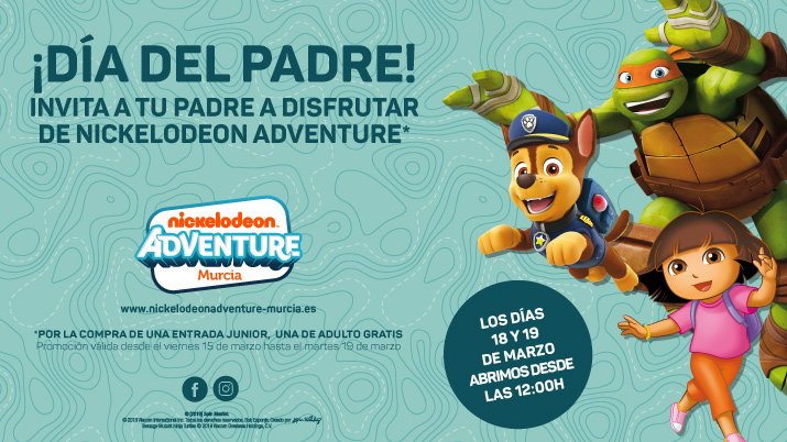 Promoción San José en Nickelodeon Adventure Murcia