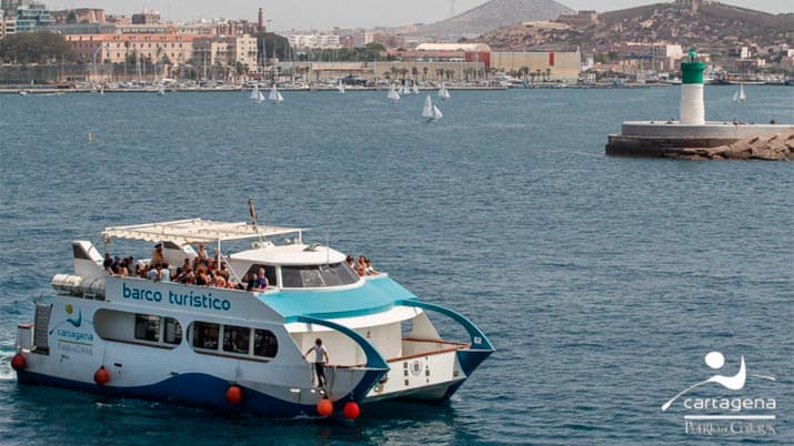 Cartagena romana y mediterranea. Ruta guiada con paseo en barco