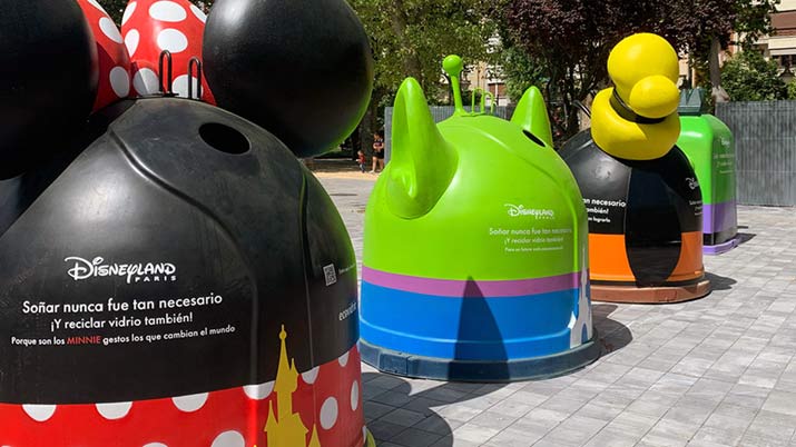 La magia de Disney llega a las calles de Murcia de la mano de Ecovidrio y Disneyland París