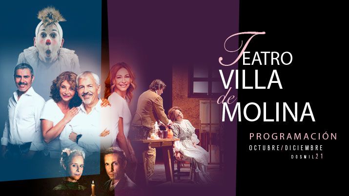 Programación Teatro Villa de Molina OCT-DIC 2021