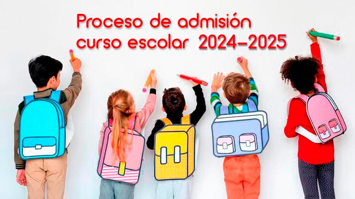 Proceso de admisión curso escolar 2024-2025