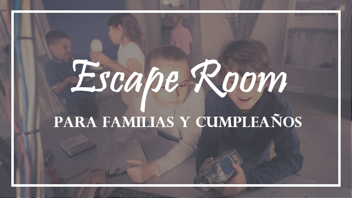 Escape room, última tendencia en juegos ¿adultos? ¿familia? ¿niños